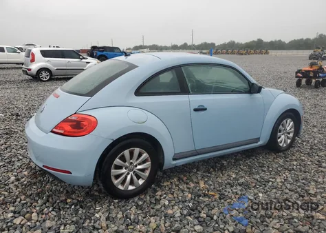 2015 Volkswagen Beetle 1.8T из США, поврежденный, VIN 3VWF17AT8FM625855